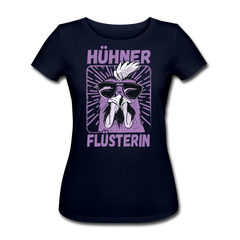 Hühnerflüsterin | Frauen Bio T-Shirt - Navy