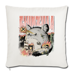 Chinzilla | Sofakissenbezug 44 x 44 cm - Naturweiß