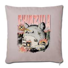 Chinzilla | Sofakissenbezug 44 x 44 cm - helles Taupe