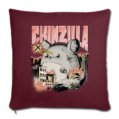 Chinzilla | Sofakissenbezug 44 x 44 cm - Burgunderrot
