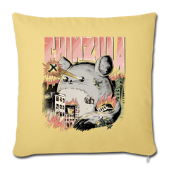 Chinzilla | Sofakissenbezug 44 x 44 cm - Hellgelb