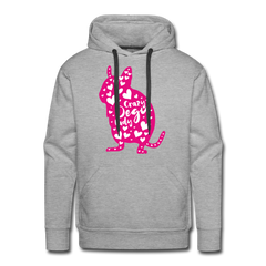 Men’s Premium Hoodie - Grau meliert