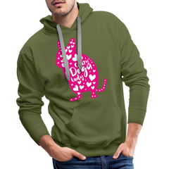 Men’s Premium Hoodie - Olivgrün