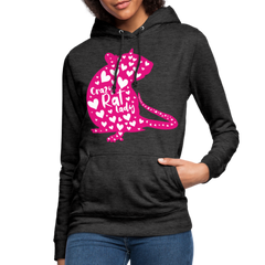 Crazy Rat Lady | Frauen Hoodie - Anthrazit
