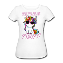 Lieblingswort Nein! | Frauen Bio T-Shirt - Weiß