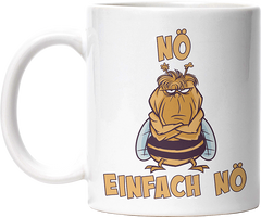 Nö Einfach Nö Biene 3 Lustige Kaffeetassee online kaufen Geschenkidee