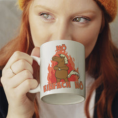 Nö Einfach Nö Pferd Lustige Kaffeetassee online kaufen Geschenkidee