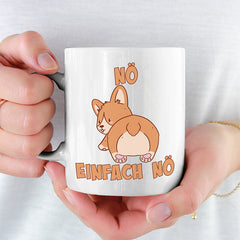 Nö Einfach Nö Corgi Lustige Kaffeetassee online kaufen Geschenkidee