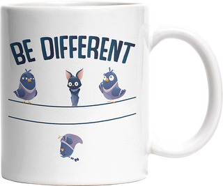 Be different Bat Witzige Tasse kaufen Geschenk