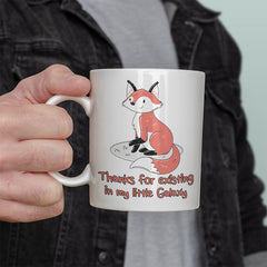 Thanks for existing in my little Galaxy Fuchs 2 Lustige Kaffeetassee online kaufen Geschenkidee