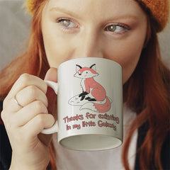 Thanks for existing in my little Galaxy Fuchs 2 Lustige Kaffeetassee online kaufen Geschenkidee