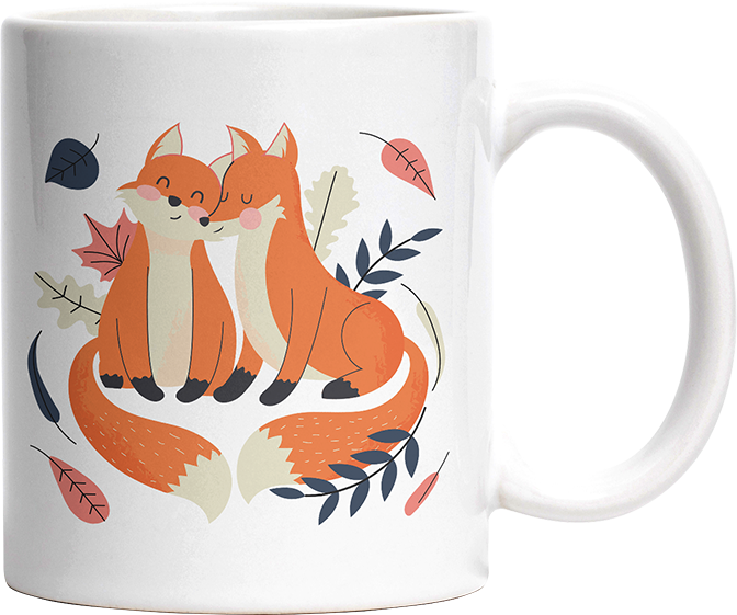 Thanks for existing in my little Galaxy Füchse 1 Witzige Tasse kaufen Geschenk