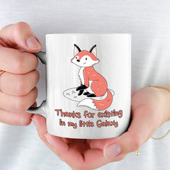 Thanks for existing in my little Galaxy Fuchs 2 Lustige Kaffeetassee online kaufen Geschenkidee