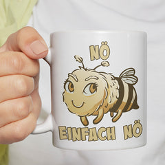 Nö Einfach Nö Biene 2 Lustige Kaffeetassee online kaufen Geschenkidee
