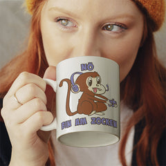 Affe Nö bin am zocken Lustige Kaffeetassee online kaufen Geschenkidee