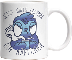 Jetzt gibts erstmal ein Käffchen Faultier 3 Witzige Tasse kaufen Geschenk