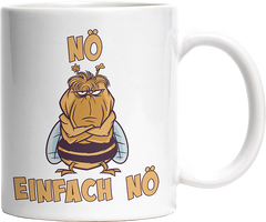 Nö Einfach Nö Biene 3 Witzige Tasse kaufen Geschenk