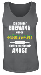 Zeigt lustiger spruch ehemann einer sachsin herren tanktop in Farbe Black