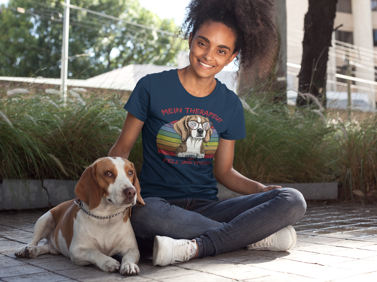 Super cute beagle therapist online!