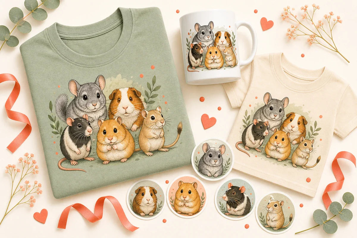 Lustige Geschenke für Tierfreunde: der Nager-Guide