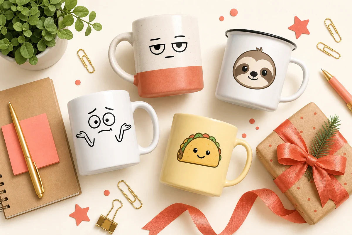 Lustige Bürotassen & Wichtel-Geschenke für Kollegen