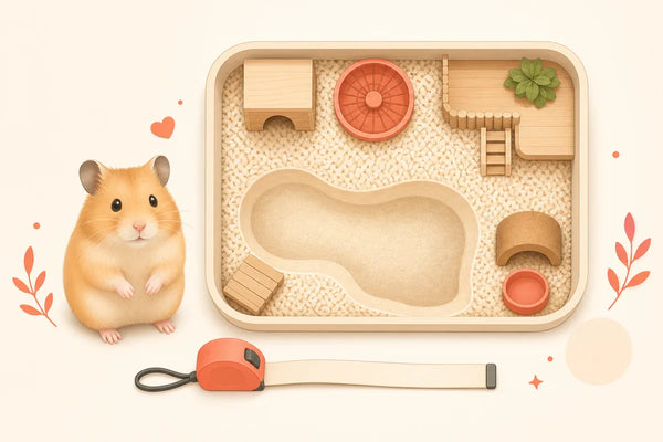 Hamster-Käfig-Rechner: ist Dein Gehege groß genug?
