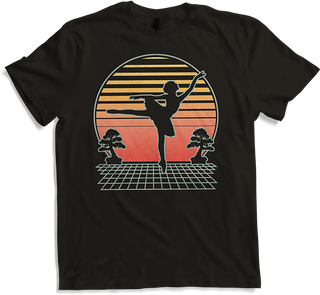Ballerina Futuristic Retro | Tutu Woman Girl Dancer