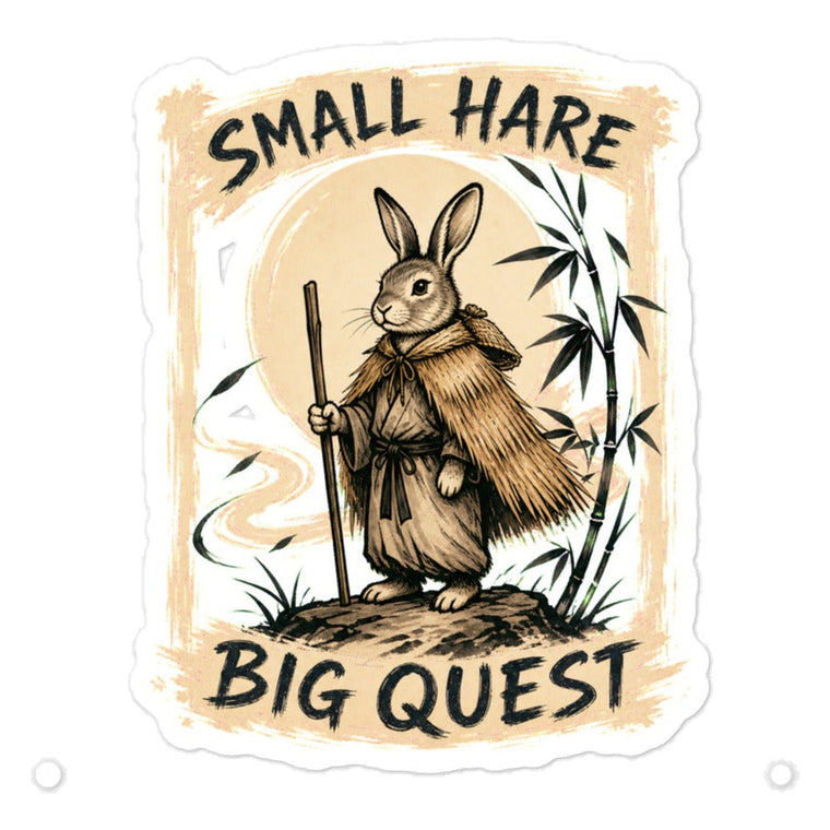 Pilot Sticker Kleiner Hase Große Reise Aufkleber Mockup 1 cropped