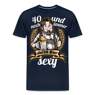 Lustiger Spruch | 40er Geburtstag Bier - Navy