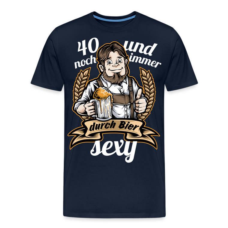 Lustiger Spruch | 40er Geburtstag Bier - Navy