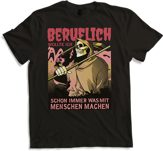 Beruflich wollte ich schon immer etwas mit Menschen machen