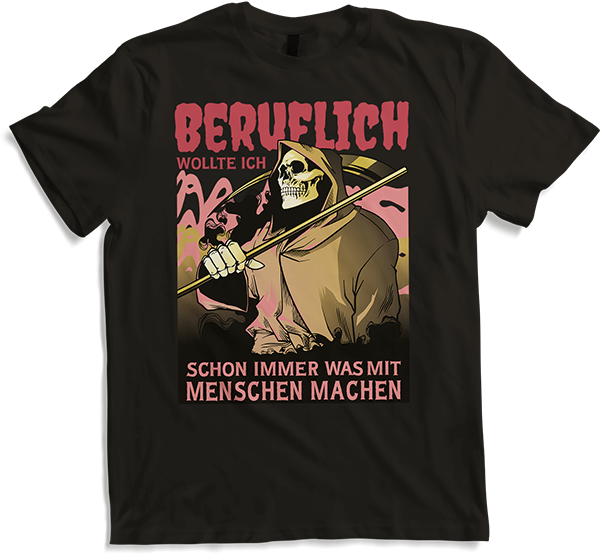 Beruflich wollte ich schon immer etwas mit Menschen machen