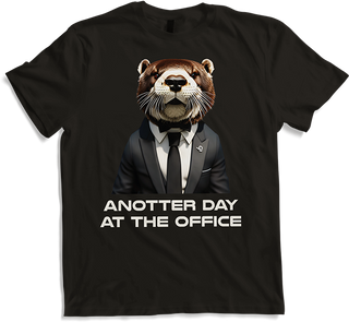 Anotter Day at the Office Otters Funny Otter Quote