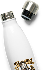 Produktbild vom Oberteil der Thermoflasche 40. Geburtstag Party Herren Lustiger Bier Spruch Biertrinker