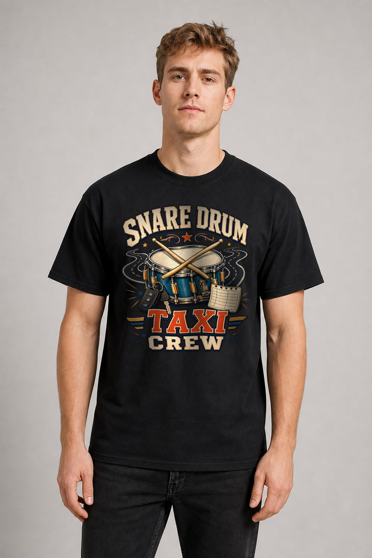AI Model ai_male Snare Drum Taxi Crew T-Shirt