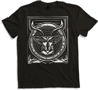 Baphomet Goat Demon Black Metal Luzifer Satan Satanist