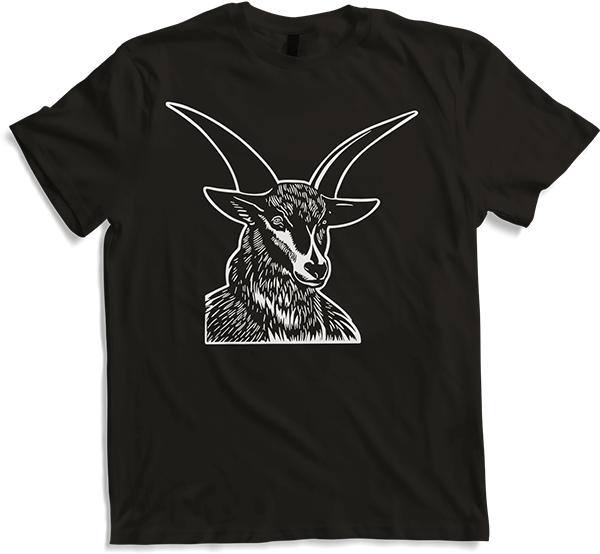 Baphomet Goat Demon Black Metal Luzifer Satan Satanist