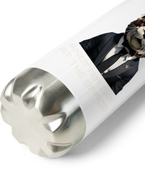 Produktbild vom Boden der Thermoflasche Anotter Day at the Office Lustiger Otter-Spruch