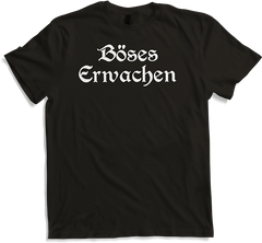 Produktbild von T-Shirt Böses Erwachen Gothic Batcave Freches Mädchen Spruch