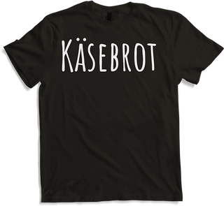 Produktbild von T-Shirt Brotzeitspruch Käsebrot ist das Beste Deutsche Kost Käsebrot