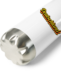 Produktbild vom Boden der Thermoflasche Bundesfarben Dreifarb Flagge Vintage Patrioten Deutschland