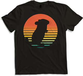 Produktbild von T-Shirt CHINCHILLAS Retro Sonne Vintage Chinchillas Halter Geschenk