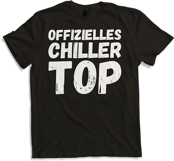 Produktbild von T-Shirt Chillen Spruch für Mädchen Teenager | Faulenzen & Relaxen