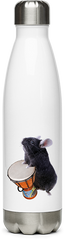 Produktbild von Edelstahlflasche Chinchilla trommelt Djembe Lustige Chinchillas Frauen