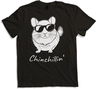 Produktbild von T-Shirt Chinchillin Chinchilla-Spruch für Halter von Chinchilla