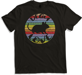 Produktbild von T-Shirt Degu Love | Feier Deine Liebe für Degus | Retro Süßer Spruch