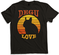 Produktbild von T-Shirt Degus Vintage Retro Achtziger Sonne Lustiges Geschenk