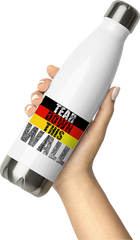 Produktbild von Thermosflasche von Hand gehalten Deutsche Einheit | Mauerfall | Wiedervereinigung Revolution