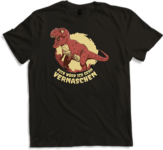 Produktbild von T-Shirt Dich würd ich gern vernaschen T-Rex Freche Anmachsprüche