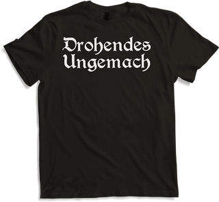 Produktbild von T-Shirt Drohendes Ungemach Gothic Batcave Freches Mädchen Spruch
